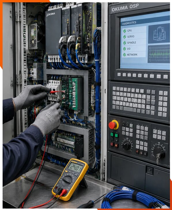Ремонт систем ЧПУ Okuma OSP в Шуе