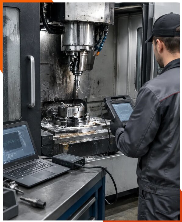 Диагностика станка после аварии в Шуе